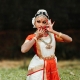 Girl Bharathanatyam student in Chennai